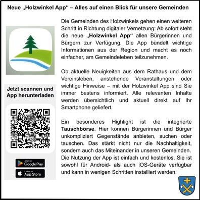 Holzwinkel-App